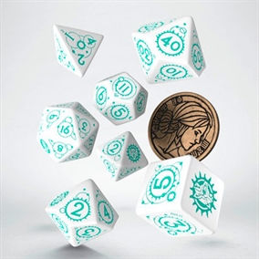 The Witcher Dice Set - Ciri The Law of Surprise - Rollespilsterninger - Q-Workshop